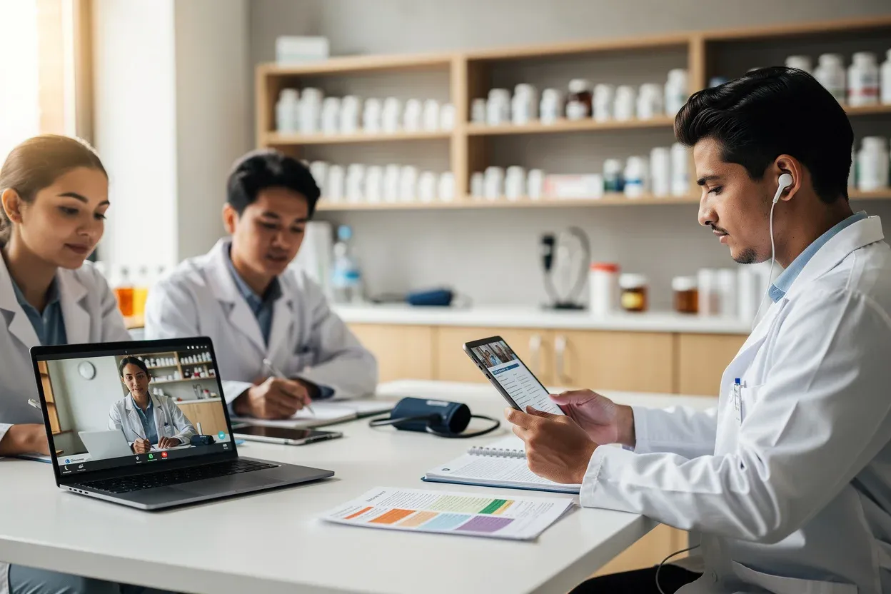 Online PharmD synchronous versus asynchronous coursework