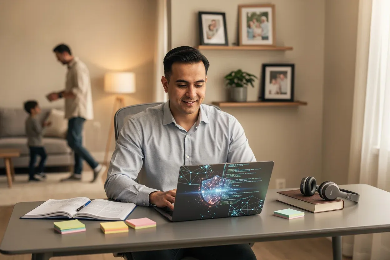 Online MBA in Cybersecurity Management: Curriculum and Workload for Working Parents