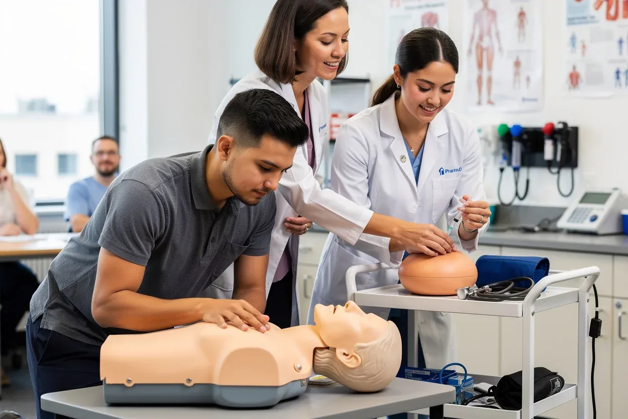 CPR and Immunization Training in PharmD Immersions thumbnail
