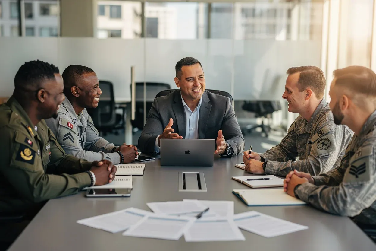 Careers after an online MBA in Organizational Change for military veterans thumbnail