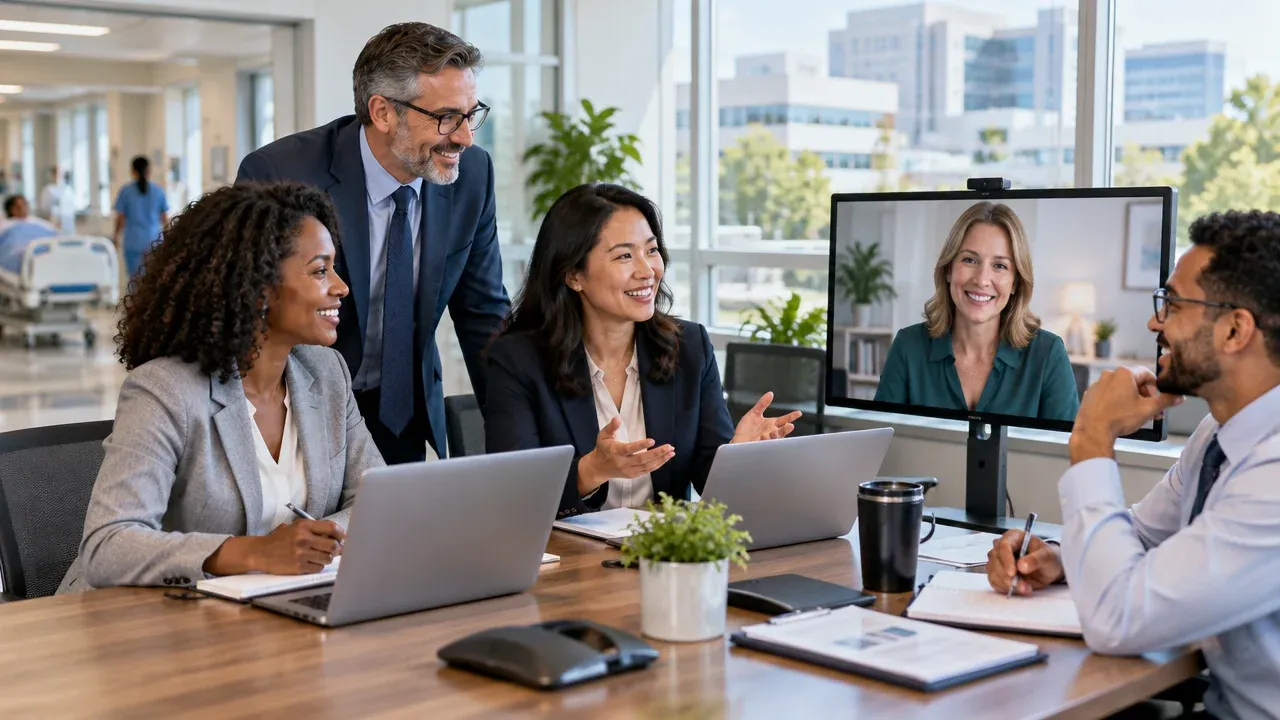 2027 Evaluating a Hybrid Work Policy for Nonclinical Healthcare Teams