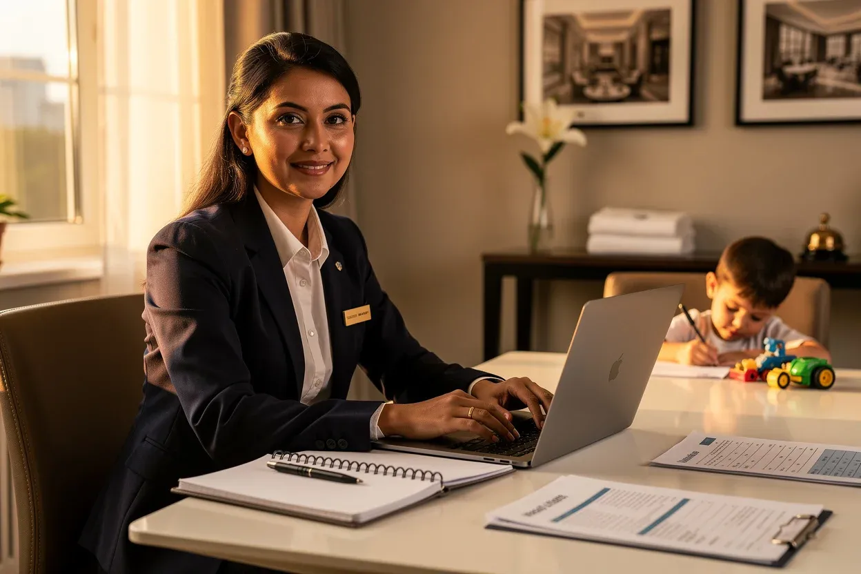 Online MBA in Hospitality Management: curriculum and workload for working parents