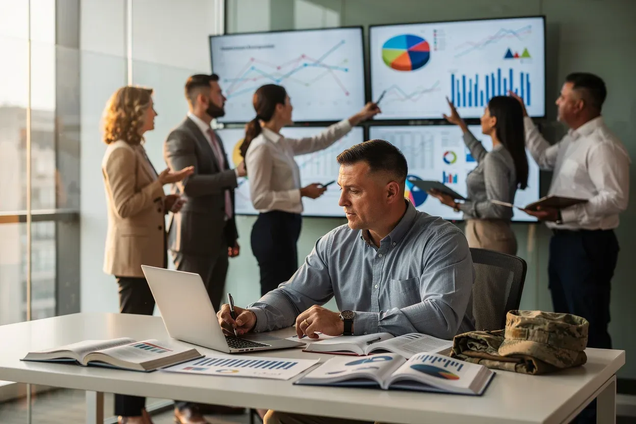 Careers after an online MBA in Risk Management for military veterans