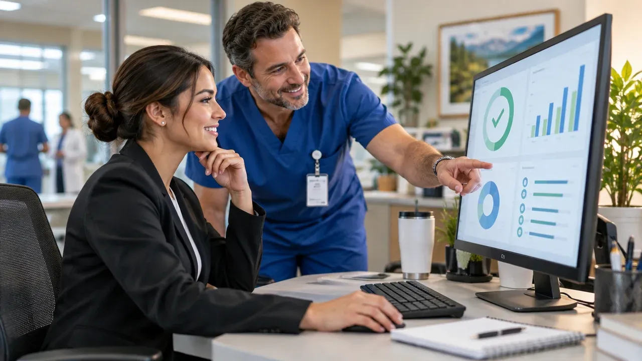 2027 A Compliance Training Completion Dashboard: A Healthcare Administration Student Portfolio Project thumbnail