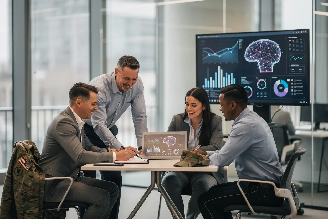 Online MBA in Artificial Intelligence for Business: admissions guide for military veterans