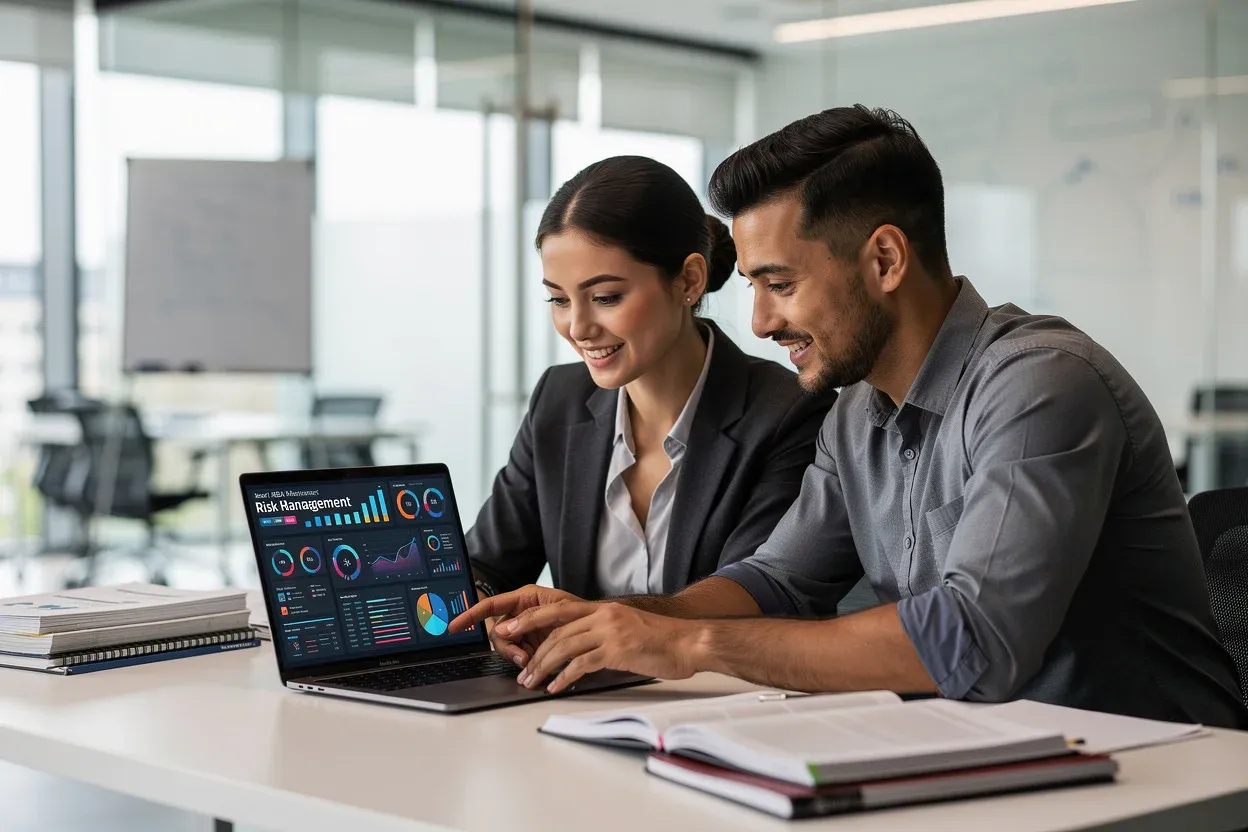 Online MBA in Risk Management: curriculum and workload for first-time managers