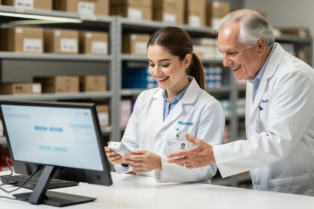 Mail-order pharmacy career path for PharmD graduates