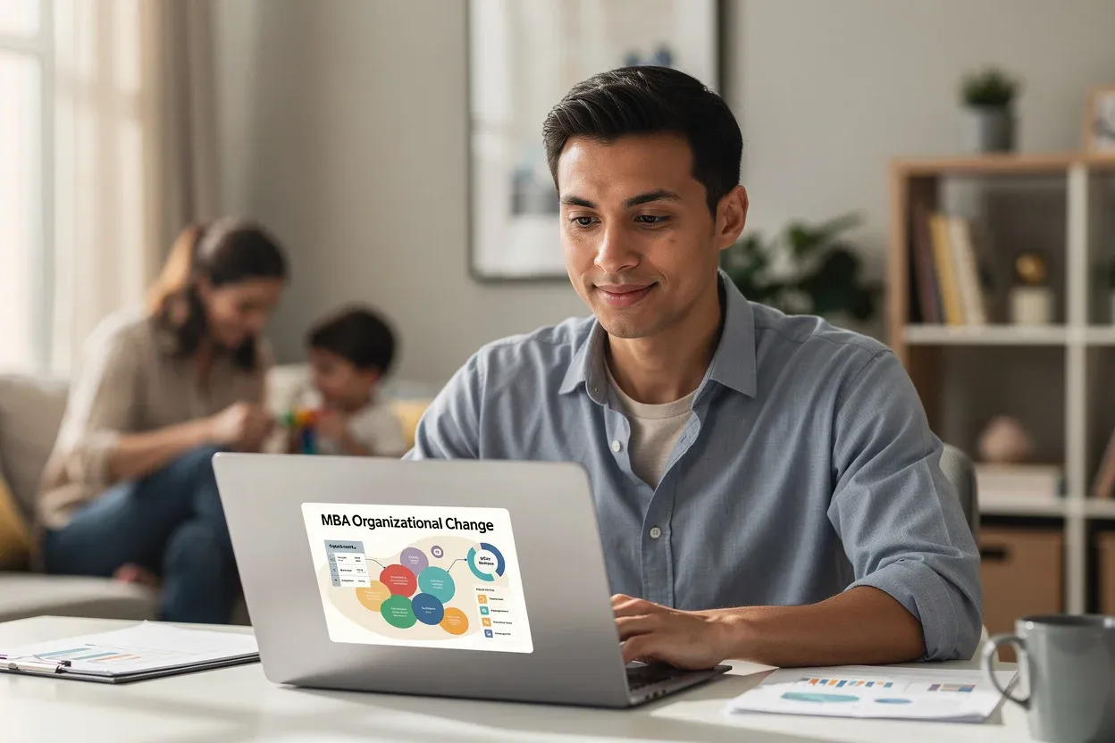Is an online MBA in Organizational Change worth it for working parents? thumbnail