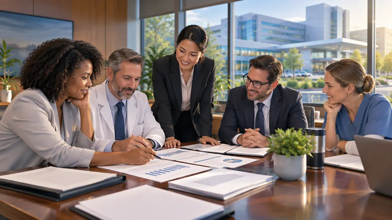 2027 Writing a Board Brief on a Fictional Hospital's Cash Position